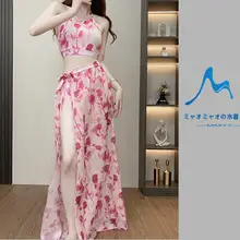 韓国製 ビキニ水着【セクシー・温泉・リゾート用・三点セット】（セットアップ対応）