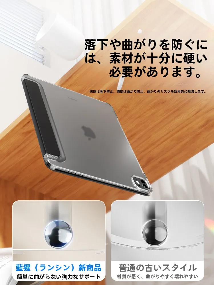 iPad Pro 付属品で宝の持ち腐れを防ぐには？肌触りの良い保護ケースが鍵になる