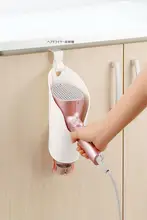 穴あけ不要のヘアドライヤー収納ラック【浴室・プラスチック製・スッキリ整理】