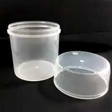 透明プラスチック製 メイク用スポンジ収納ボックス【ファンデーション用パフ・クレンジングパッド】