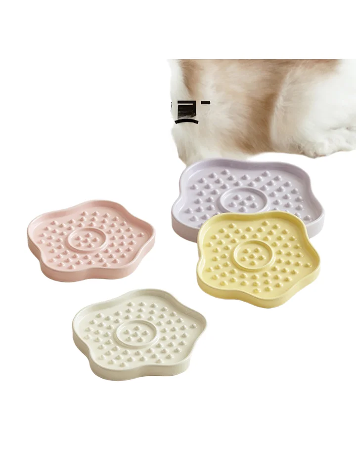 陶器製 ペット用食器【猫用・犬用・防噎設計・スローフード】