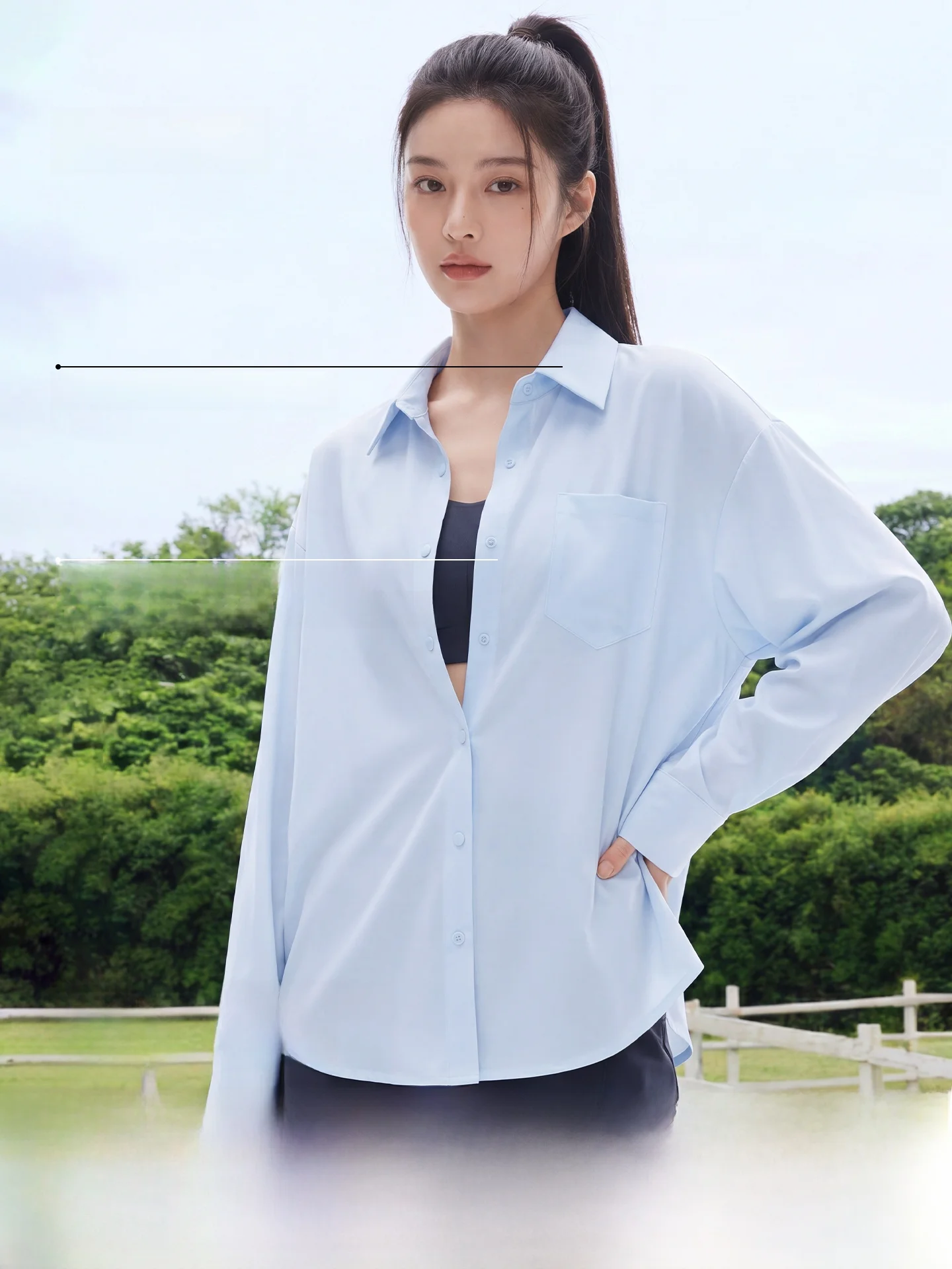 紫外線対策に最適！抗皺防晒シャツ：夏用女性向けのUPF50+長袖シャツの実用性と使い方