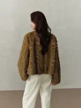 高級感あるフェイクミンクファー仕立ての冬用アウター【極上の柔らかさ・女性用】