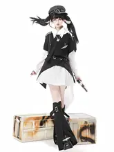 ワンピース レッグウォーマー 2点セット レディース 長袖 秋物 ガーリー