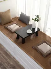 シンプルモダンな窓際マット【寝室・バルコニー・座布団・オールシーズン対応】