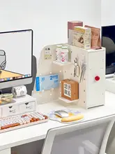 デスク用コーナー収納ラック【植物・カフェ用ティーバッグ・マグカップ収納】
