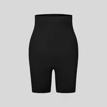 高腰デザインの引き締めショートパンツ【極上の柔らかさ・透けにくい・通気性あり】
