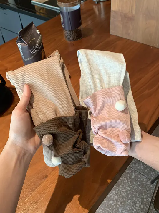 女の子用 レギンス【オールマッチ・秋用・かわいらしいデザイン】（セットアップ対応）