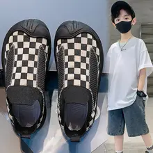 男の子用 軽量メッシュスニーカー【通気性・ソフトソール・脱ぎ履き簡単】