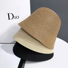 折りたたみ可能なレディースバケットハット【夏用・UVカット・釣り用】