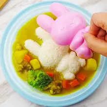 かわいいウサギ型おにぎり型【子供用・DIY・カレーライスに最適】
