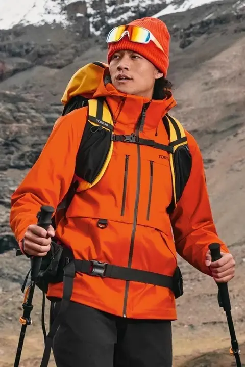 探路者 メンズ3WAY防水防風アウトドアフリースジャケット【旅行・登山用・レディース対応】