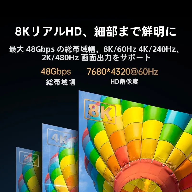 HDMIケーブル 8K/4K対応 2m・3mモデル：高画質長距離接続の実用性を検証