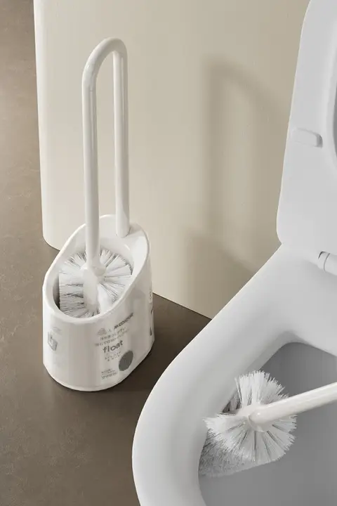 磁吸トイレブラシ【家用・無死角・ロングハンドル】（セットアップ対応）
