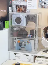 ディスプレイケース 卓上 防塵 チェキ CCDデジタルカメラ カメラレンズ ゲームコントローラー 収納