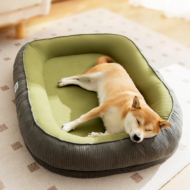 洗えるペット用ベッド【秋冬用・厚手・中小型犬・柴犬・猫用】の特徴と実際の使い方