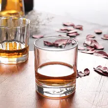 クリスタルグラス ウイスキーグラス【創造的デザイン・家庭用・ビールに最適】（セットアップ対応）
