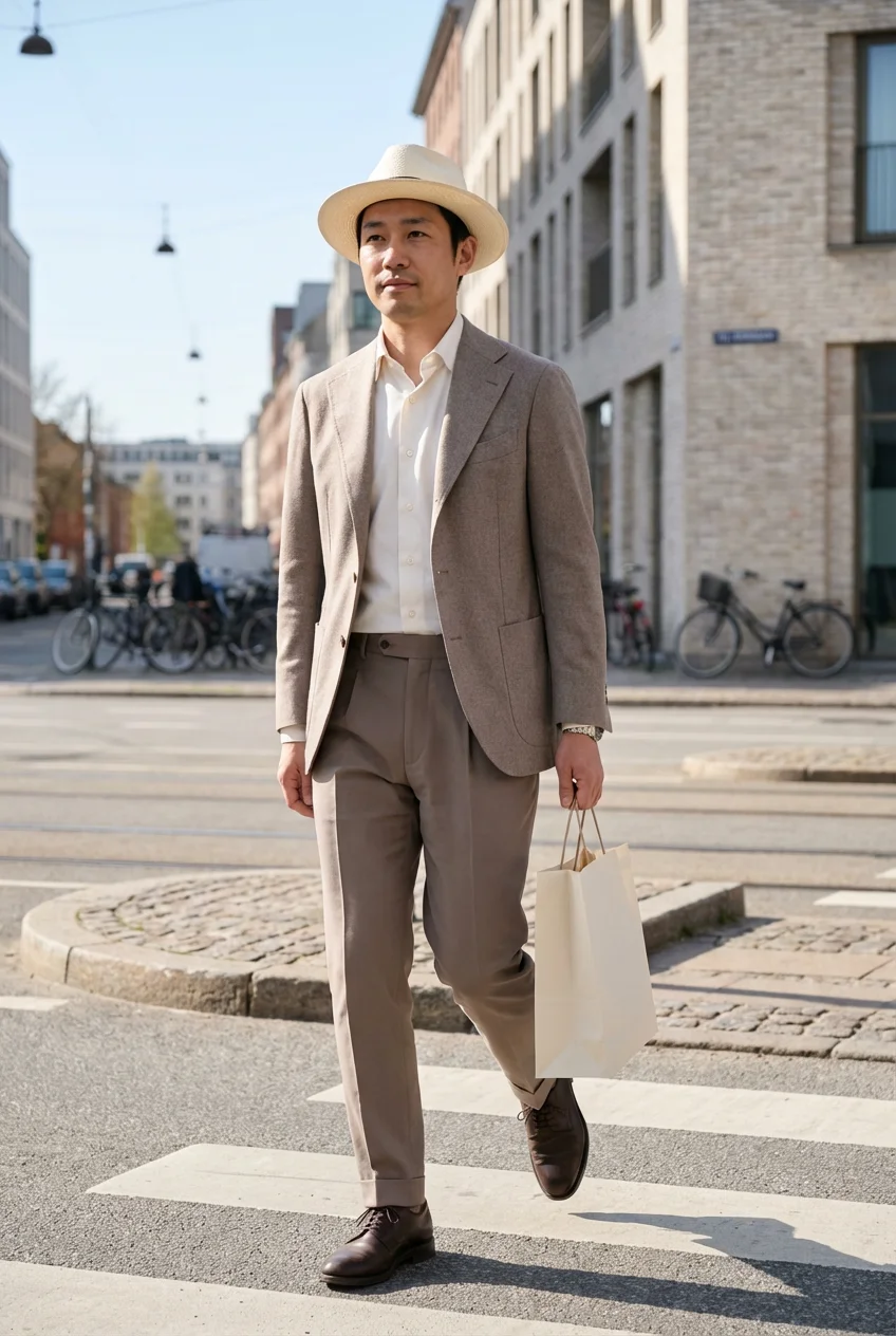 春服 メンズ 2026トレンド完全ガイド｜通勤スタイルに最適な機能性とデザインのバランス
