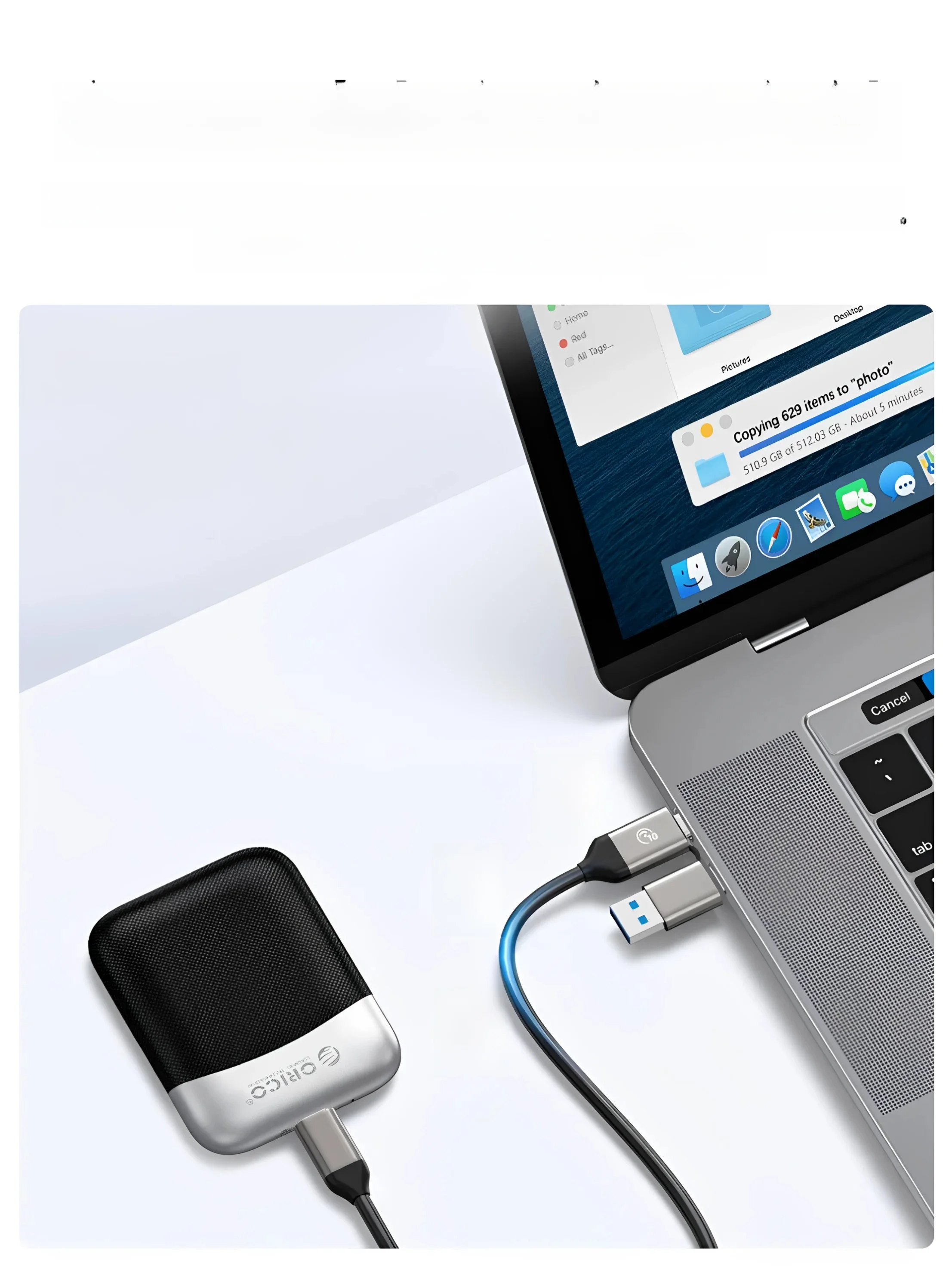 Orico M5mini ミニ外付けSSD：5インチベイ対応で高速データ移動を実現