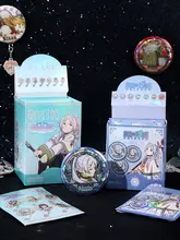 アニメキャラクターのバッジ付きフィギュア【フリリアン・ブラインドボックス・カートンスタンド】