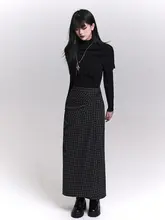 おしゃれなニットカーディガン【フリル付き・秋冬用・フード付き・シャーリングデザイン】（セットアップ対応）
