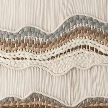 北欧手工編み大壁掛けタペストリー【ボヘミアンスタイル・寝室・リビング用装飾】