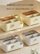 リビングや寝室に最適！多機能ティッシュボックス【おしゃれなデザイン・リモコン収納可】