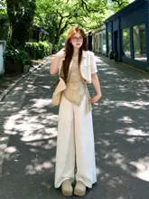 夏用大き いサイズ レディースカジュアルトップス【フィット・スリム効果・コーディネートしやすい・パンツ付き】（セットアップ対応）
