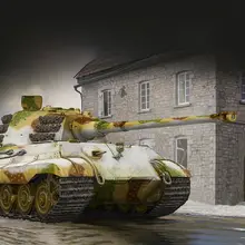 虎王重戦車 ヘンシェル砲塔の組み立てモデル【戦車模型・ディスプレイ用】