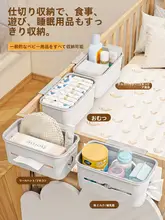 ベビー用ベッドサイド収納バスケット【おむつやバスタオル収納に便利】