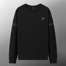 春秋用 メンズクルーネック長袖Tシャツ【フィット・無帽・カジュアル】