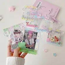 透明な少女デザインのカードケース【ファンシー・ジッパータイプ】