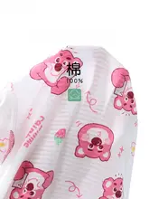 赤ちゃん用腹囲カバー【夏季用・薄手・綿素材・女の子向け】（セットアップ対応）