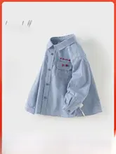 子供用 チェック柄シャツ【男の子・純綿・秋用・カジュアルスタイル】