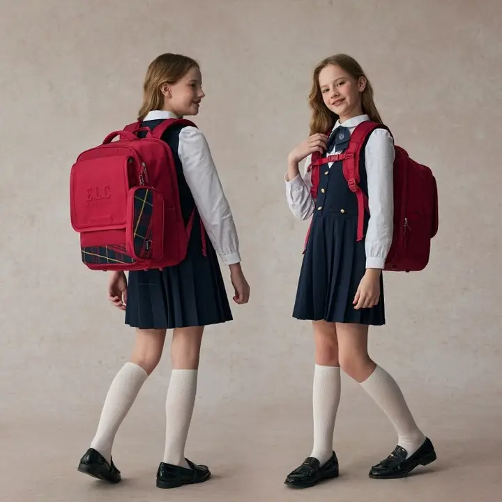 三防仕様の子供用リュック【男女兼用・小学生向け・ペンケース付き】