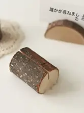 写真クリップ メモスタンド 木製 切り株 ヴィンテージ 卓上インテリア 置物 おしゃれ