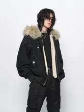 極上の柔らかさフード付きアウター【ファッションジャケット・男性用・裏地フリース】