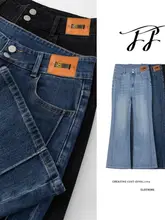 ジーンズ マイクロフレア女性プラスサイズ太った女の子ハイウエスト痩身