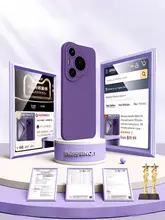 allinboy 華為Pura70Pro用スマホケース【全包タイプ・液体シリコン・シンプルで高級感のあるデザイン】