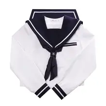 JK制服【長袖・冬用・セーラー服・五色交換可能】（セットアップ対応）
