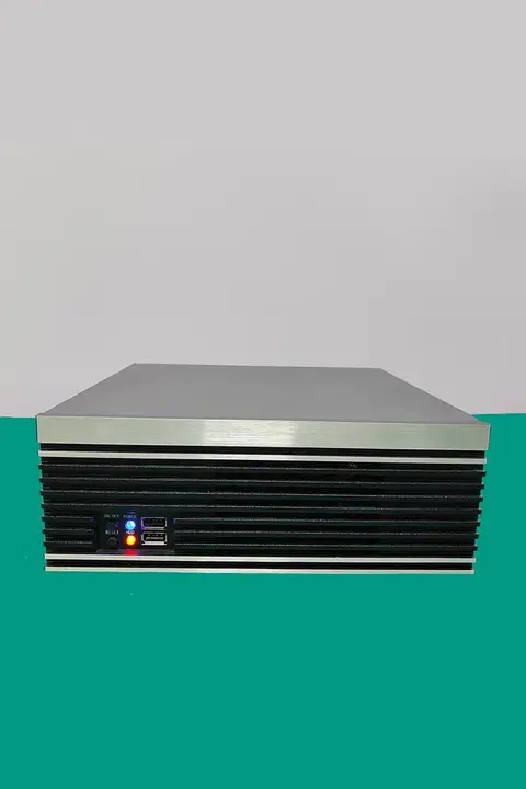 ミニ工業用PCケースITXマザーボード用アルミパネル【防塵・全高・ハーフハイト・PCIスロット・1U電源】