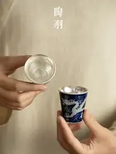 精緻なカップ付き茶器セット【高級感あふれるデザイン・ビジネスギフトに最適】（セットアップ対応）
