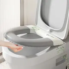 防水トイレ用便座カバー【季節問わず・家庭用・穴あけ不要】