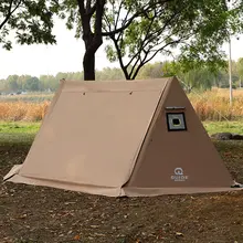 步林GuideSeries 大型アウトドアテント【キャンプ用・防水・煙突付き】