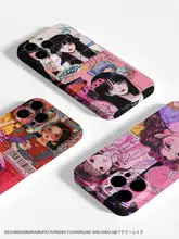 かわいいデザインのスマートフォンケース【二次元スタイル・柔軟性あり・iPhoneおよびAndroid対応】