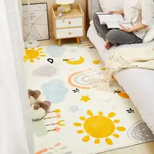 子供用カーペット【可愛いデザイン・厚手・短毛・リビングや子供部屋に最適】