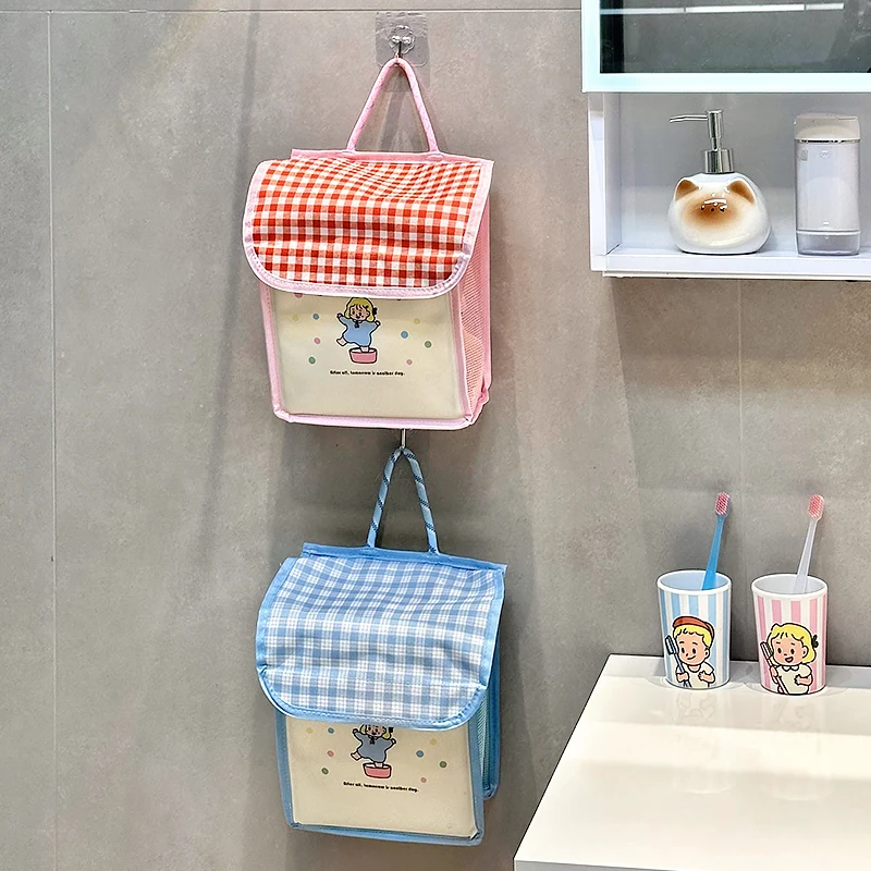 布製衣類収納バスケット：壁掛け・防水・折りたたみ式で効率的な収納を実現