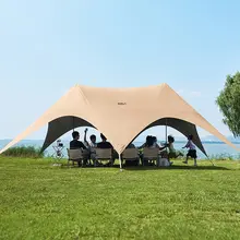 The Primitive アウトドア用速開き天幕テント【キャンプ・遮光素材・新デザイン】