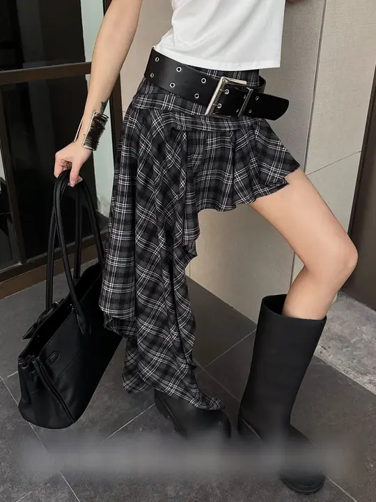 ブラックレトロハイエンドウエストベルト【女性用・パンキースタイル・流行のデコレーション】