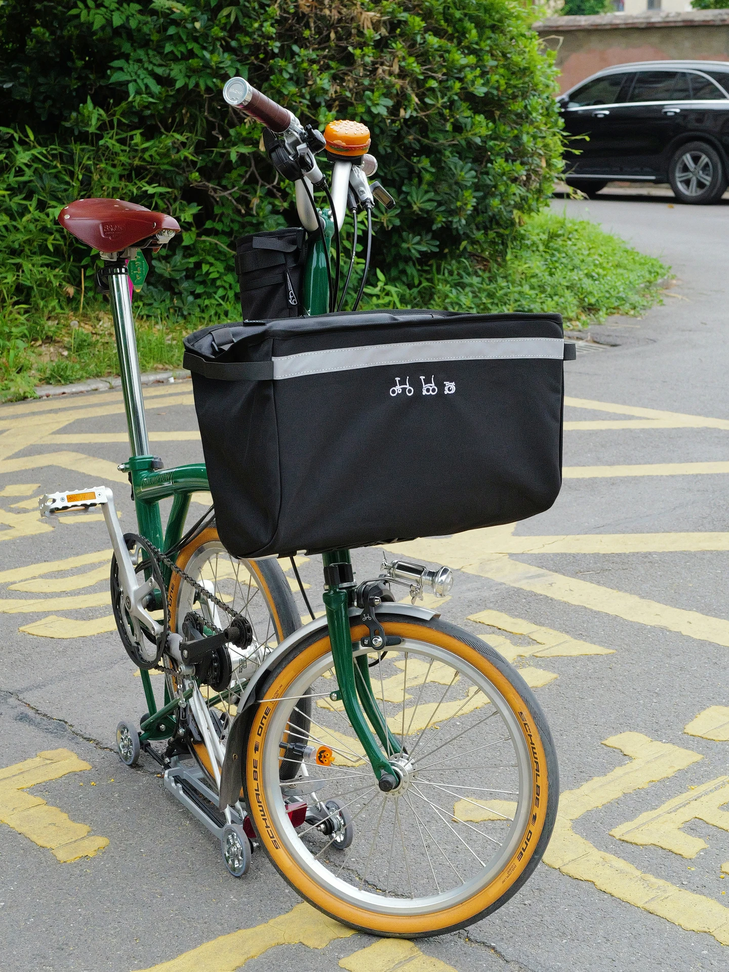 小型折りたたみ自転車用上管バッグ：郵送での輸送に最適な収納解決策